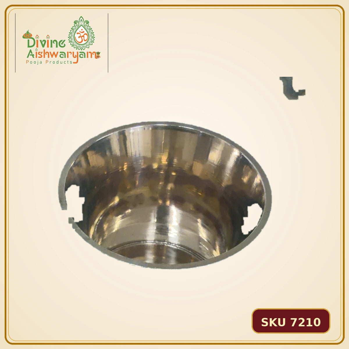 Traditional Brass Panchapatra / Puja Cup - SKU 7210