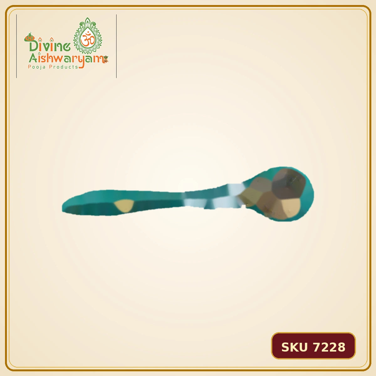 Traditional Brass Uddharani / Achamani Spoon - SKU 7228