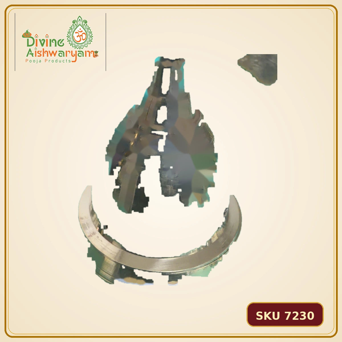Traditional Brass Sambrani Dhoop Dani – Star Cut - SKU 7230