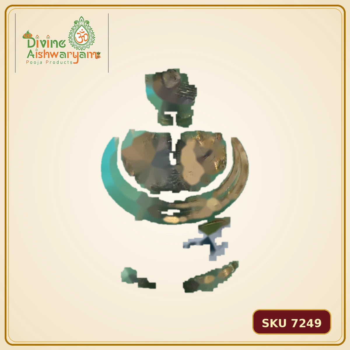 Traditional Brass Puja Bell / Ghanta - SKU 7249