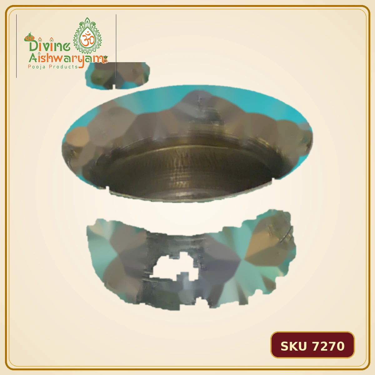 Traditional Brass Puja Lota / Kalash – Larger Size - SKU 7270