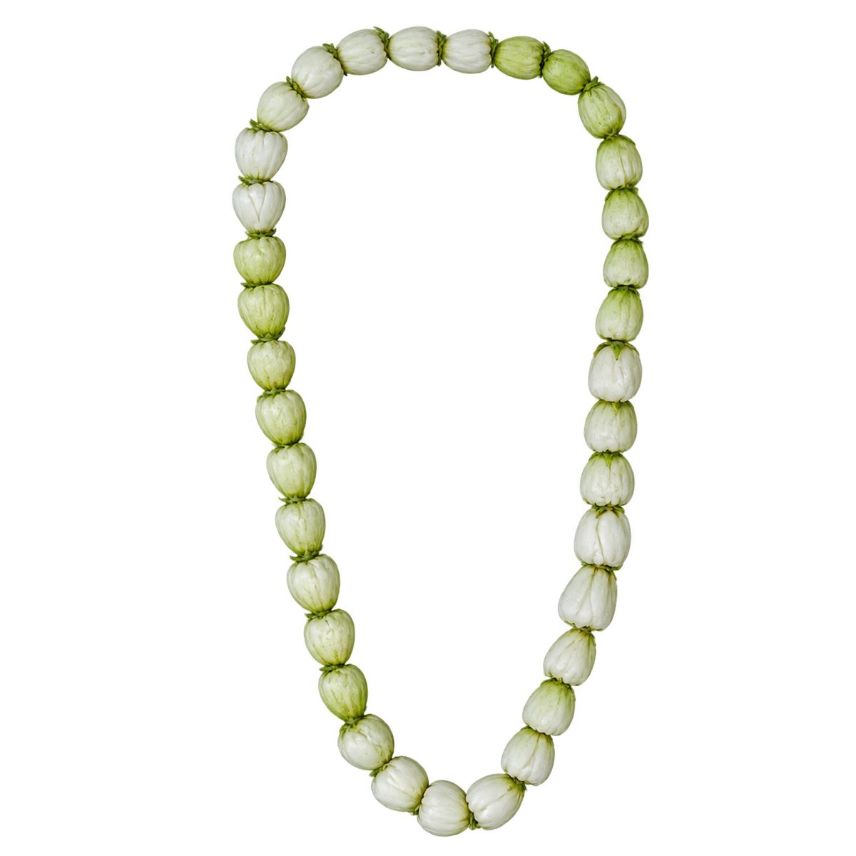 White Erukkam Poo / Tella Jilledu Flower String – 1 ft — edited reference image