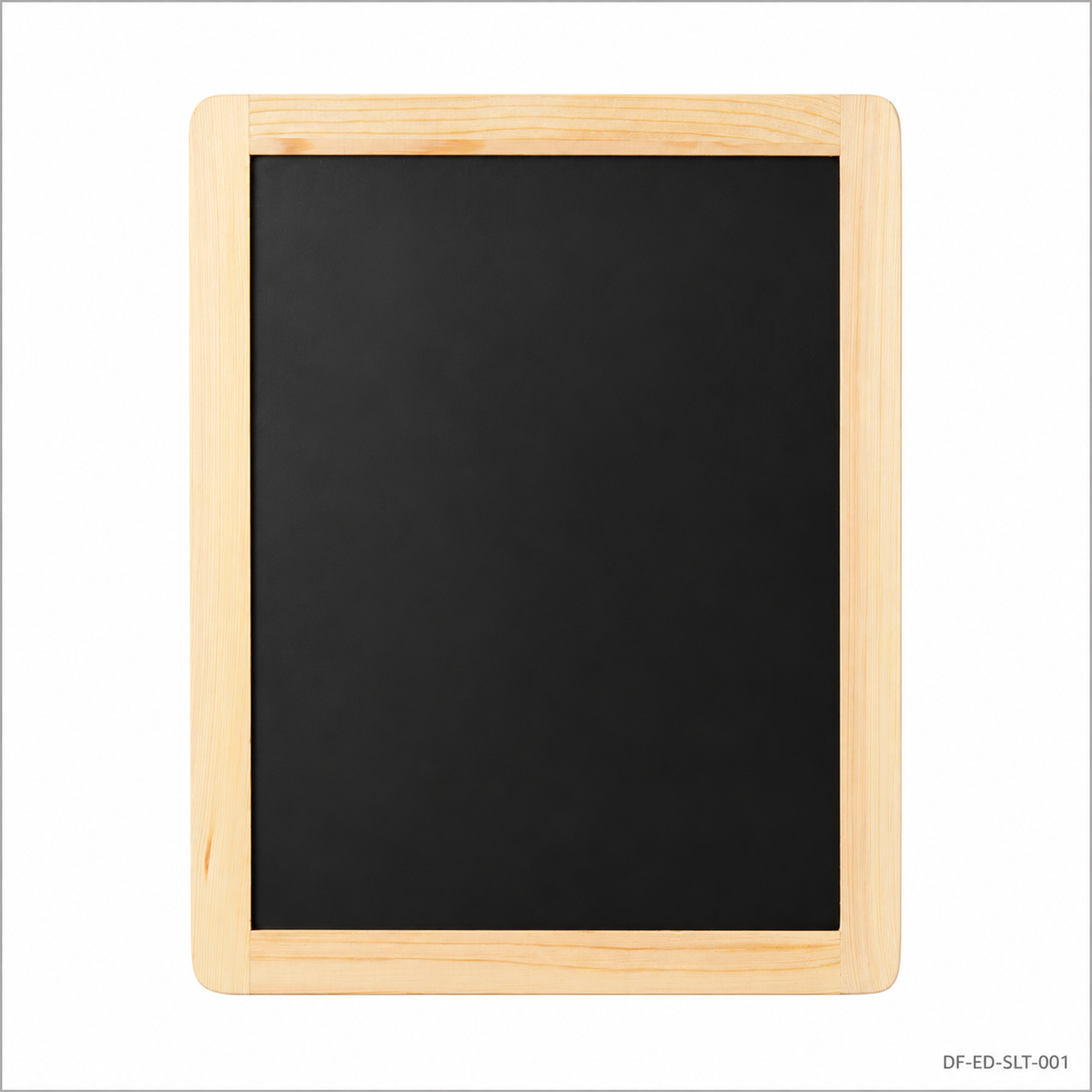 Single 8 by 10 inch wood-framed writing slate