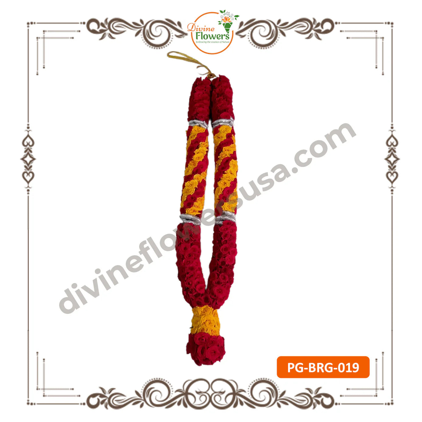 Button Rose Garlands (PG-BRG-019)