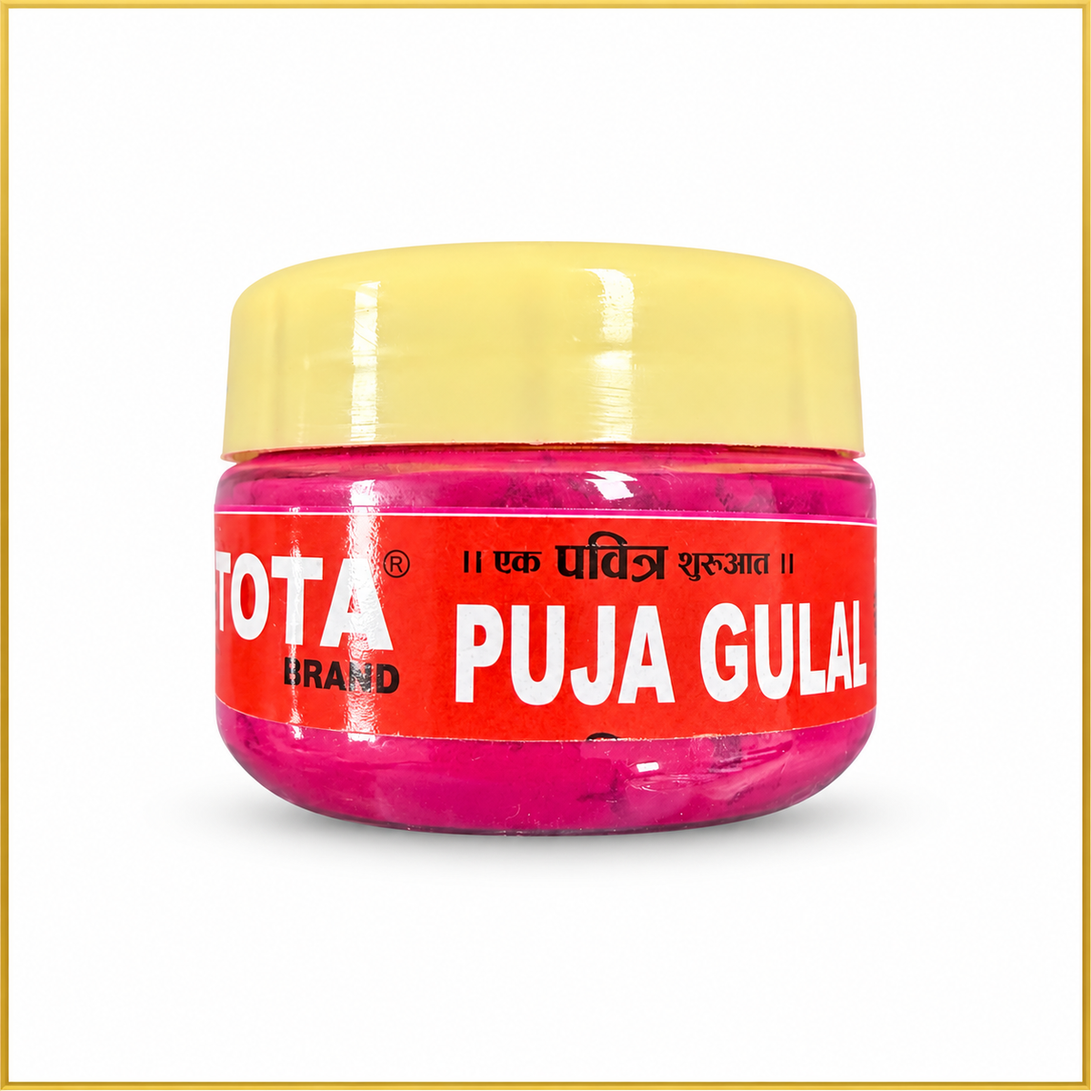 TOTA Gulal Puja Powder product on clean white background