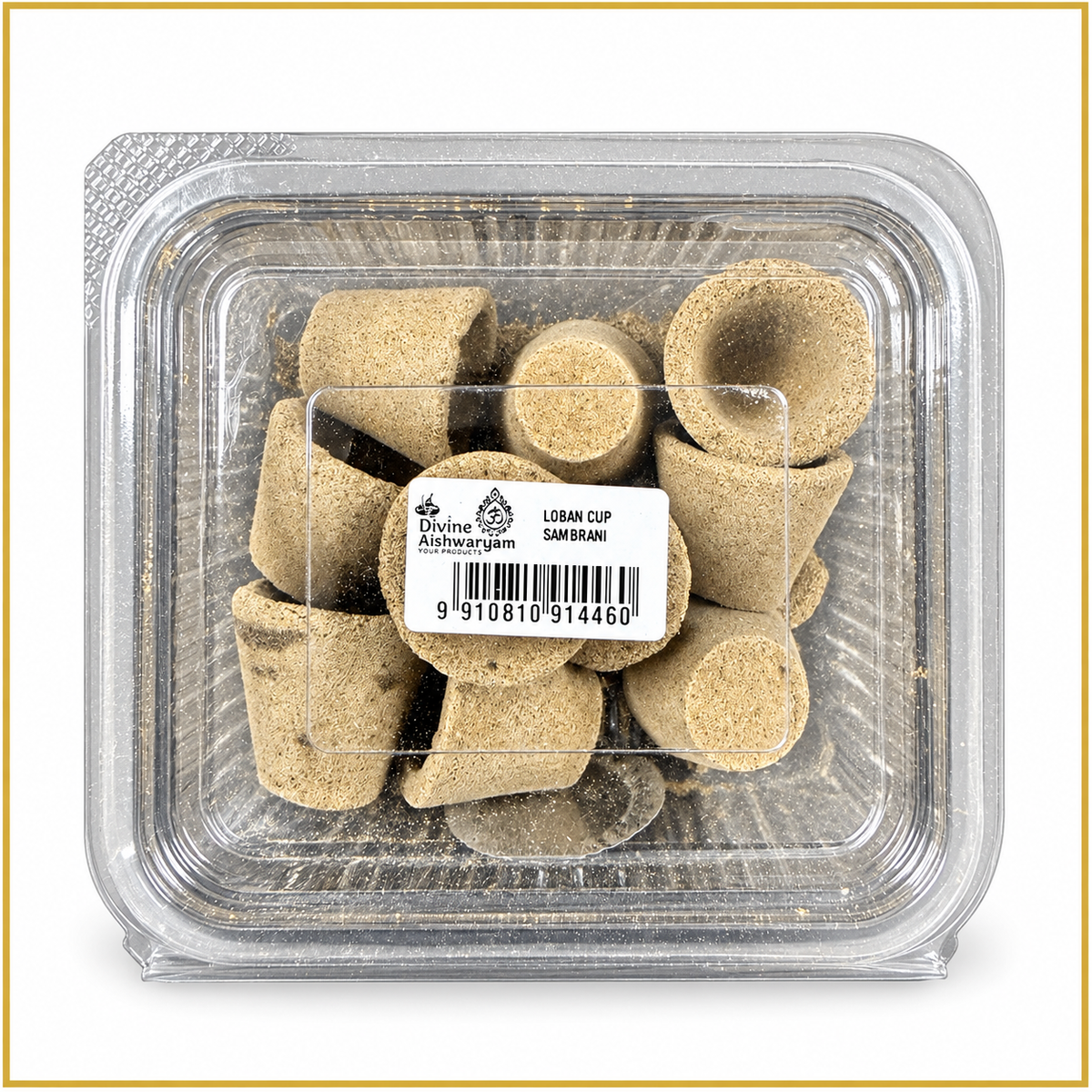 Loban Sambrani Dhoop Cups product on white background