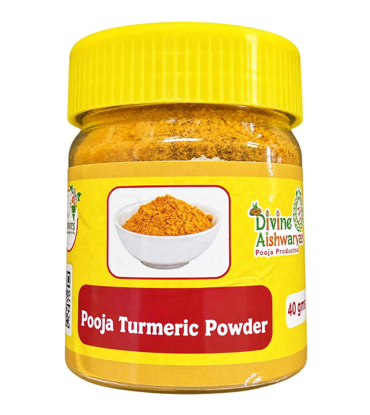 Pooja Turmeric Powder (Haldi / Manjal / Pasupu Podi) — 40 g