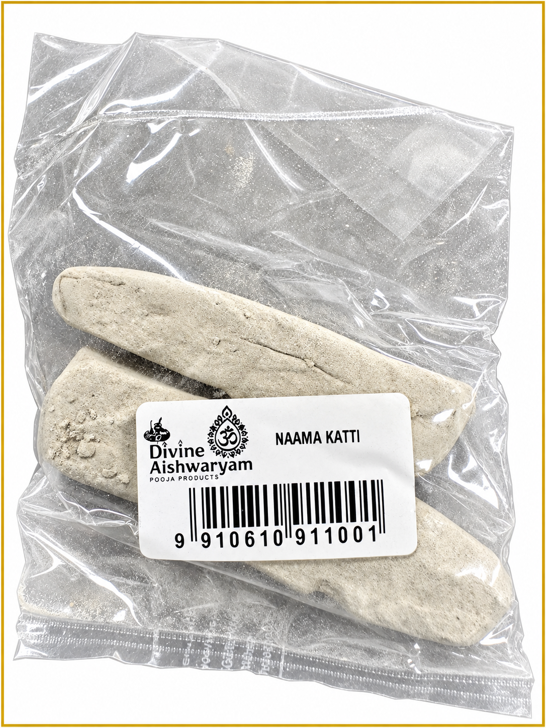 Naama Katti (Namam / Thiruman) on clean white background