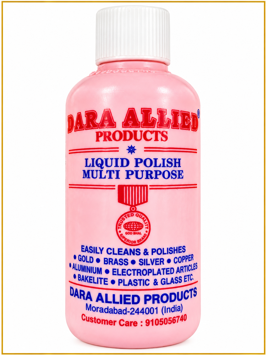Dara Multi Purpose Liquid Polish on clean white background