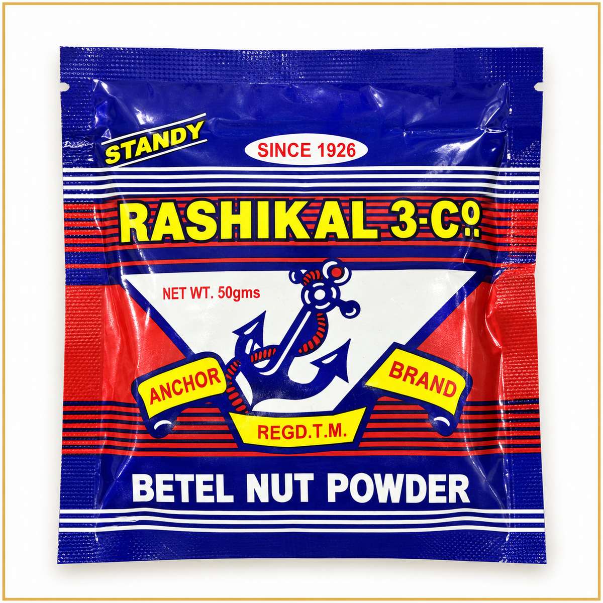 Betel Nut Powder (Supari / Paaku) on clean white background