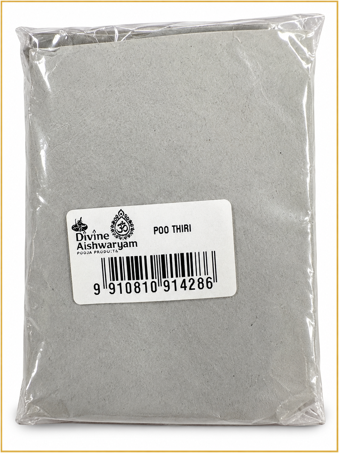 Poo Thiri (Puja Lamp Wicks) on clean white background
