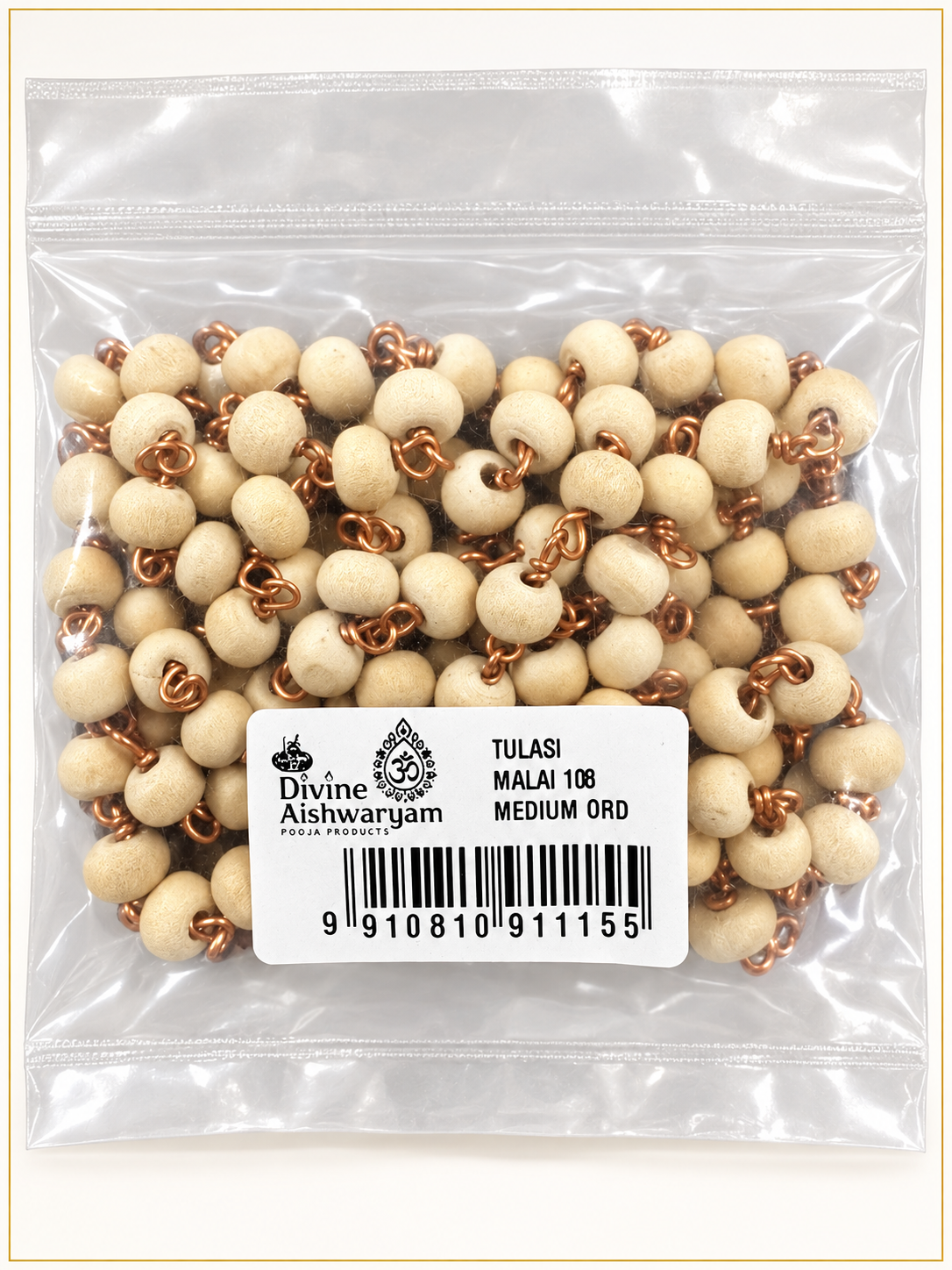 Tulsi Mala 108 beads Medium package