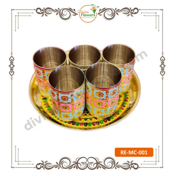 RE MC 001 Meenakari cups